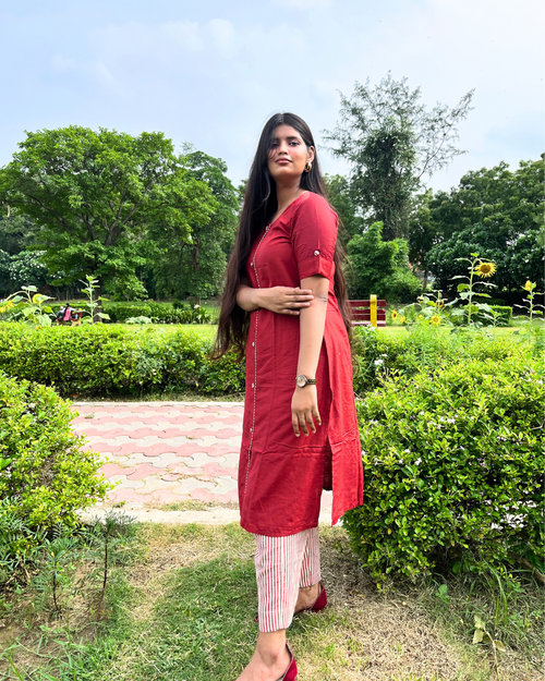 A-Line Kurta Leggy Set