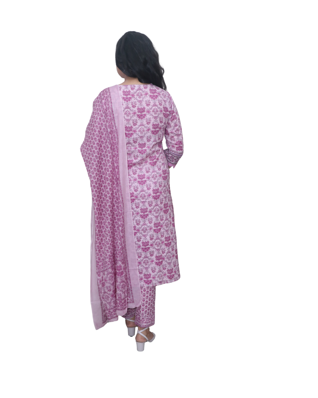 Premium Embroidered || Straight Kurta and Pant Set with Dupatta