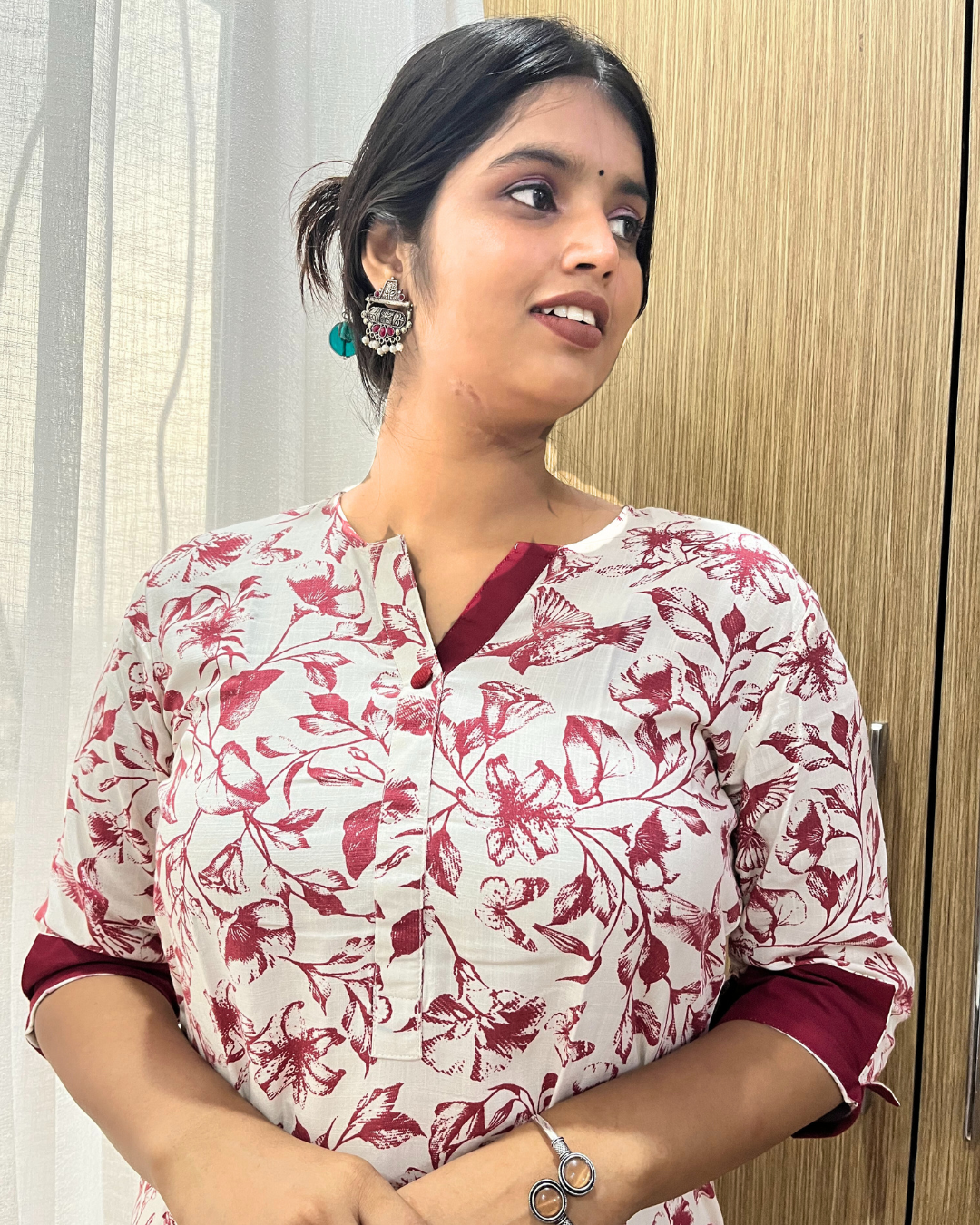 Floral Premium Printed Kurta Set
